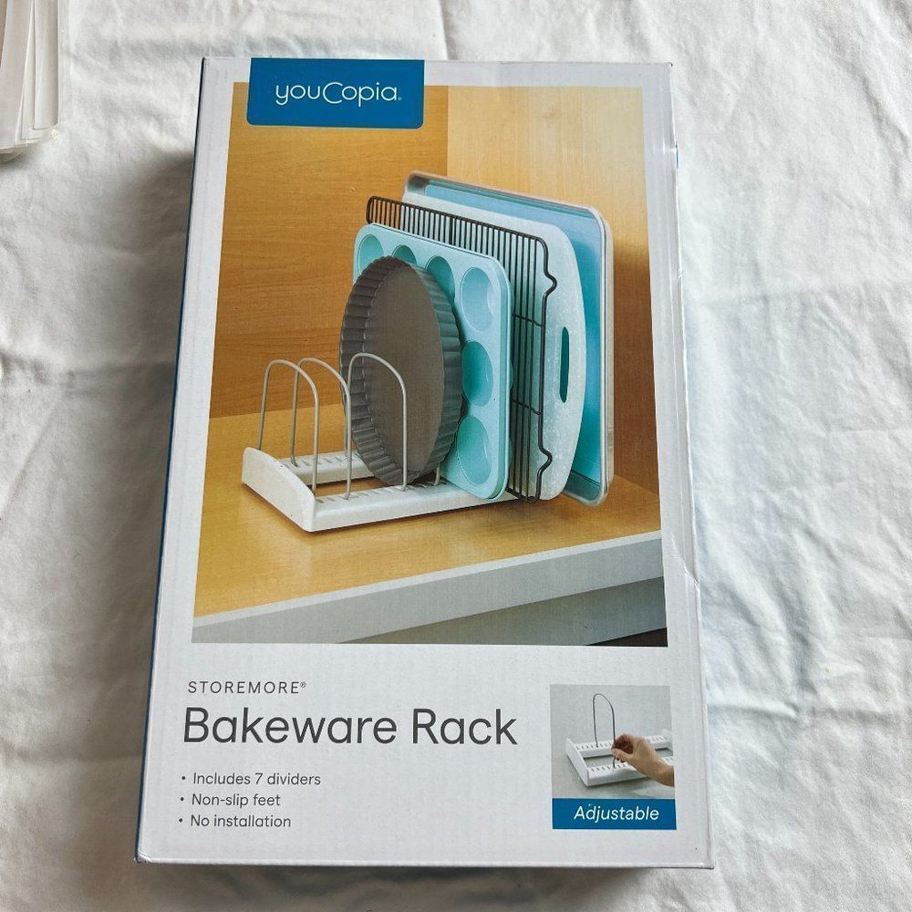 NWT StoreMore Adjustable Bakeware Rack - Picture 1 of 2